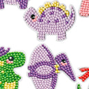 Diamond Painting Cartoon Stickers Kids DIY Round Drill Mosaic Decals (07)