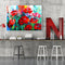 DIY Handmade Digital Picture Flowers Frameless Oil Painting By Number Handicraft