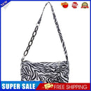 Retro Women Animal Pattern Print Underarm Shoulder Bag Handbags (Zebra)
