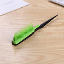 Hair Pointed Tail Comb Salon Hairdressing Teasing Curly Hair Brush (Green) Newly