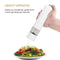 ABS Electric Pepper Salt Spice Mill Grinder Seasoning Grinding Tool (White)