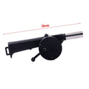 Picnic Outdoor Barbecue Fan Air Blower BBQ Grill Fire Bellows Tools