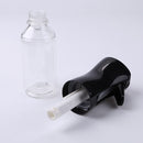 200ml High Pressure Spray Mist Bottle Salon Barber Hair Tool (Clear Black)