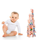 Plastic Stacking Blocks Balancing Game Hercules Stacks of Tall Building Blocks