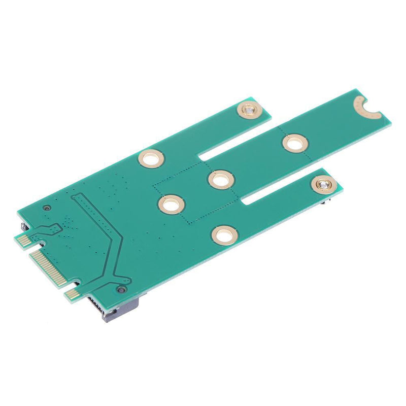 NGFF M.2 B + M Key to mSATA Mini PCI-E SATA 3.0 SSD Male Converter Card