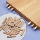 300pcs 6mm 10mm 10mm Wooden Dowel Cabinet Drawer Round Fluted Dowel Pins Newly
