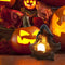 #A Ghost Pumpkin Candlestick Art Crafts Ornaments Halloween Desktop for Living R