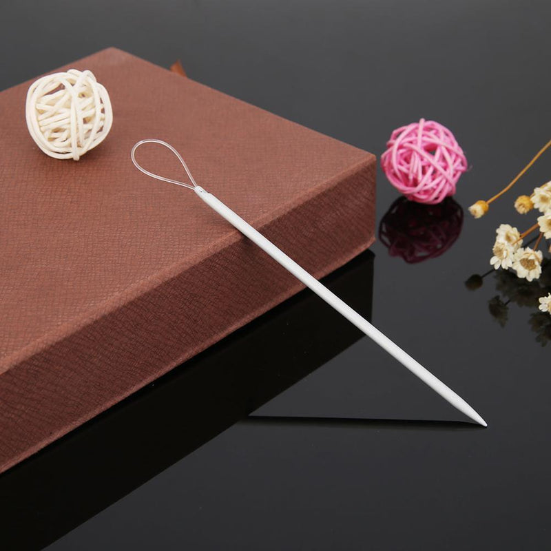 3pcs Nylon Thread Threader Sweater Crochet Needle Knitting Pulling Tools Newly