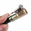 Motorcycle Bicycle Car Flexible Clip On Air Tyre Tire Inflator Hose W8A7 T D3N0