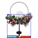 Christmas Fairy Lights LED Solar Pine Cones Ground Lamp for Holiday Party H