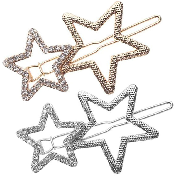 Women Ladies jewelry Star Hairpin Hair Decorations Headwear Hair Clips