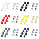 Ear Tips In-Ear Earbuds Cover Set for Sony WF-1000XM4 WF-1000XM3 (Black)