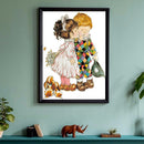 5D Diamond Painting Full Round Drill Cartoon kid Picture of(A2372 ) Newly