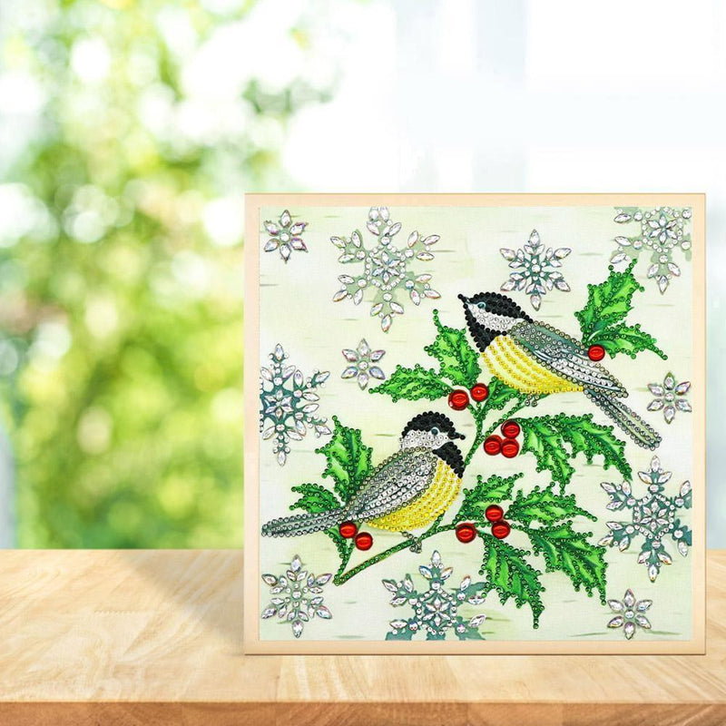 5D DIY Special Shaped Diamond Painting Magpie Cross Stitch Craft Kits Wall Arts