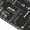 M.2 NGFF/Msata SSD to SATA III 3.0 Adapter Card For PC 2260 2280 N6Z9