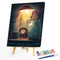 Time Under Light Oil Paint By Number Hand Painted Wall Art Craft Home Decoration