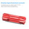 SSD Heatsink Cooler Aluminum M.2 2280 NVME Solid State Disk Radiator (Red) Newly