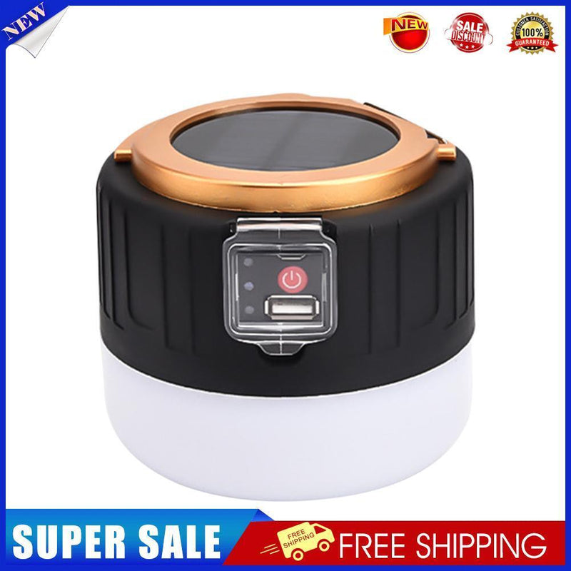 LED Camping Hanging Light Waterproof Solar BBQ Outdoor Hiking Tent Lamp (B)