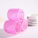 6pcs Self-Adhesive Hair Roller Home DIY Hair Curler Waver Styling Tools Random