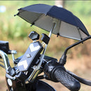 Portable Mini Parasol Bike Mobile Phone Holder Sun Shield Riding Accessories