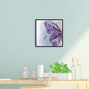 Oil Paint by Numbers Butterfly Canvas Artwork Living Room Picture Decoration Kit