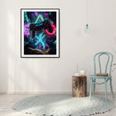 5D Diamond Painting Game Controller Full Round Rhinestone DIY Home Decoration