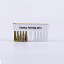 Nail Art Salon Copper Wire Cleaner Dual Brush Cleaning Brush Nail Drill Bits