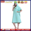 Water Absorb Quick Dry Hooded Wetsuit Changing Robe Surf Diving Swimming Towe