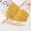 Chocolate Decoration Dessert Toppers Wings Cake Decor Hollowed Wings Toppers