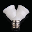 E27 Socket Base Expand Splitter Male Lamp Holder Lamp Holder Dual Dop