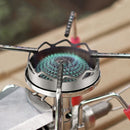 Camping Gas Stove Windscreen Stand Ring Energy Saving Heat Resistant Cover Newly