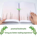 Silicone Bookmark Green Grass Sprout Buds Indentifier Page Books Marker A U N5P0