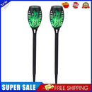 12LED Solar Flame Light Flickering Waterproof Garden Landscape Lamp (2pcs)