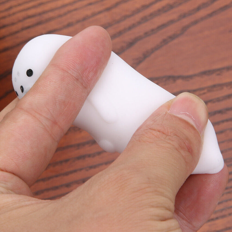 1pc Cute Mini Squeeze Stretchy Animal Heal Stress Sleeping Seal