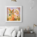5D Rhinestone Pictures DIY Butterfly Fairy Full Round Drill Diamond Painting Kit