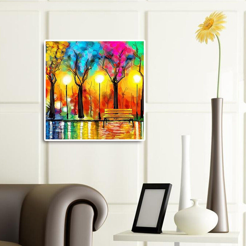 DIY 5D Mosaic Tree Full Drill Round Diamond Painting Kit Rhinestone Drawing