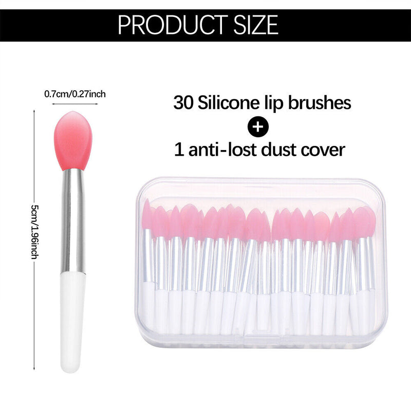 Exfoliating Lipstick Brush Silicone Lip Brush Creative Lipstick Brush Set