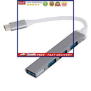 USB Hub, 4 in 1 Docking Station Adapter Dongle with USB 3.0, 3 USB 2.0 Ports