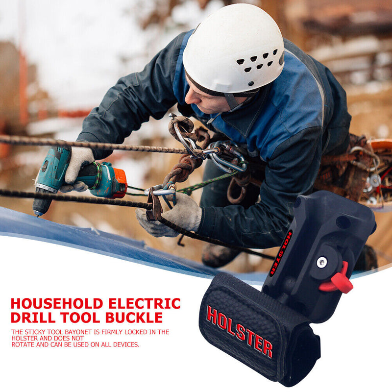 Multi-Functional Drill Holster Orphanage Strap Tool Hanging Buckle Hanger Holder