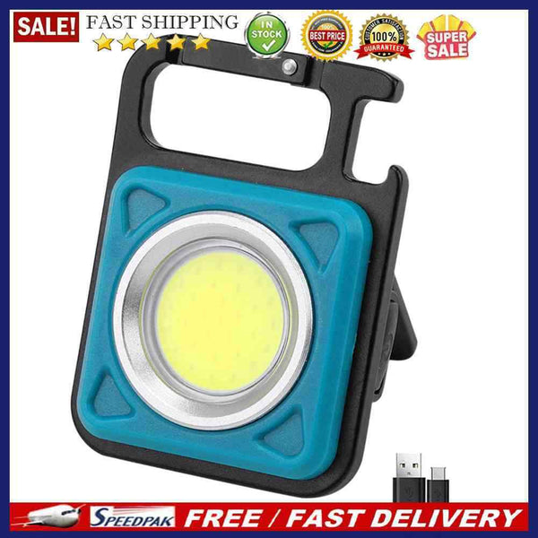 COB Pocket Magnet Repair Emergency Mini Key Light Camping Outdoor LED Torch L