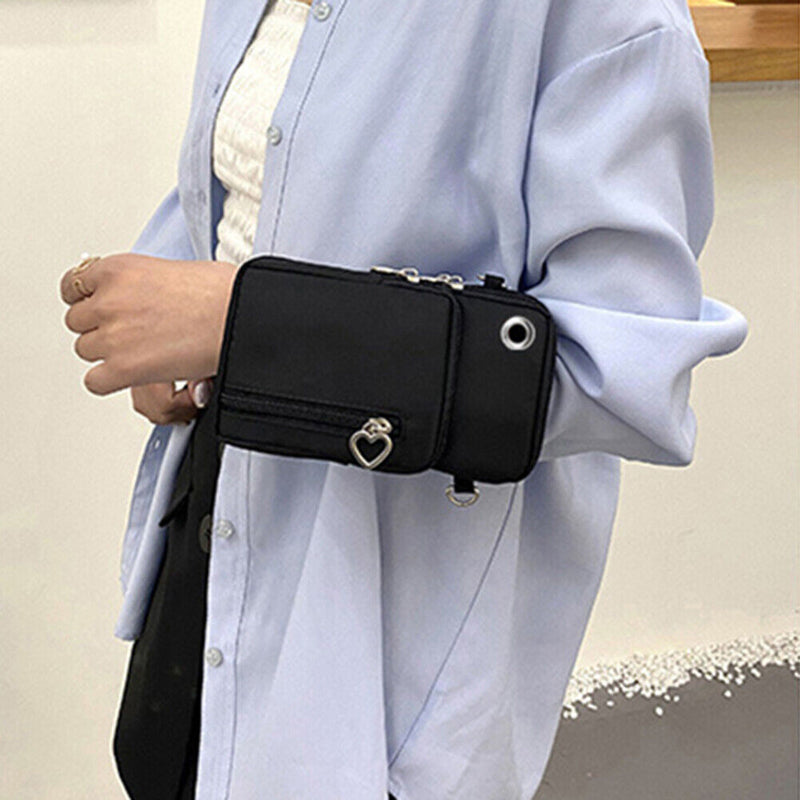 Purse Large Capacity Wrist Bag for Outdoor Sports Running Fitness Portable Coin