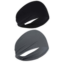 Wicking Running Cycling Elastic Pure Color Fitness Headband Men Sports Headband