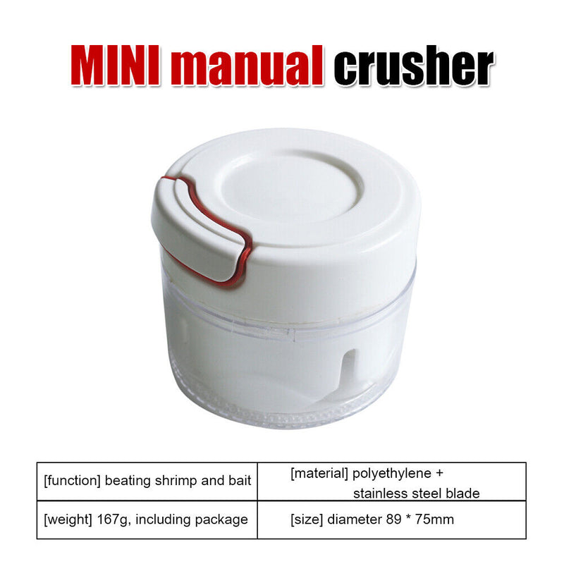 Lure Mixing Squeezer Shrimp Meat Grinder Fishing Making Bait Tool (150ml) Newly