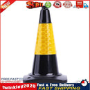 Reflective Traffic Cone Parking Barriers Car Safety Warning Cone (Black) Newly