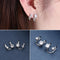 Women Men Zircon Ear Cuff Tragus Earrings Non Piercing Earrings No Pierced