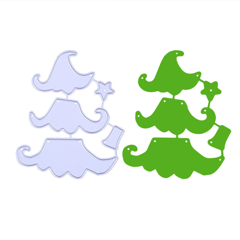 Christmas Tree Metal Die Cutting Dies Stencils Scrapbooking Embossing Craft-1389