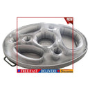 Inflatable Drink Holder Water Floating Beer Beverage Cup Saucer Snack Tray
