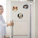Cat Fridge Magnet Cute Animal Refrigerator Magnets Cabochon Refrigerator R5C9