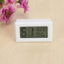 Mini Digital LCD Temperature Humidity Meter Thermometer (White Fahrenheit)