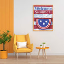 HandPainted Oil Paint Kill Time Picture Colouring Artcraft Welcome Summer Gifts